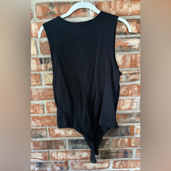 nuuds Classic crewneck tank Black Bodysuit - Picture 3 of 6